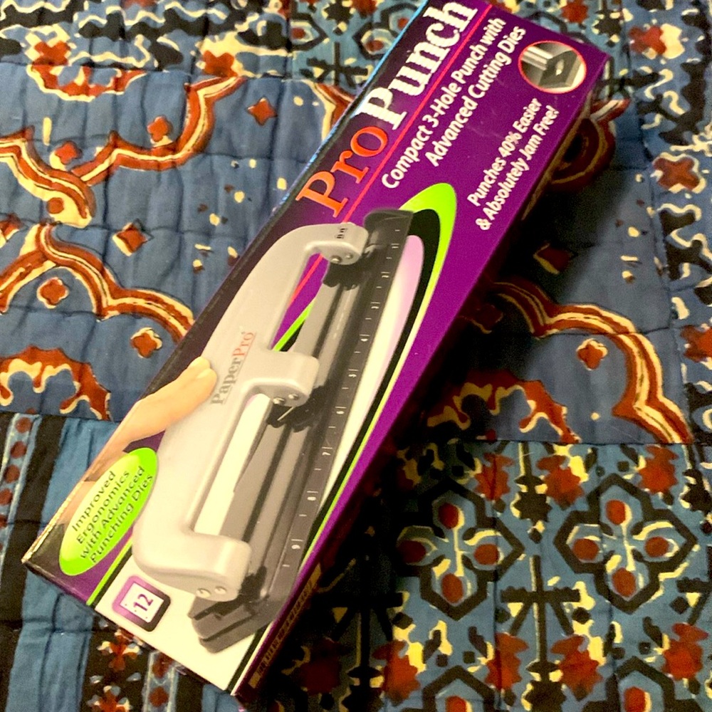 ProPunch Compact 3-Hole Punch
